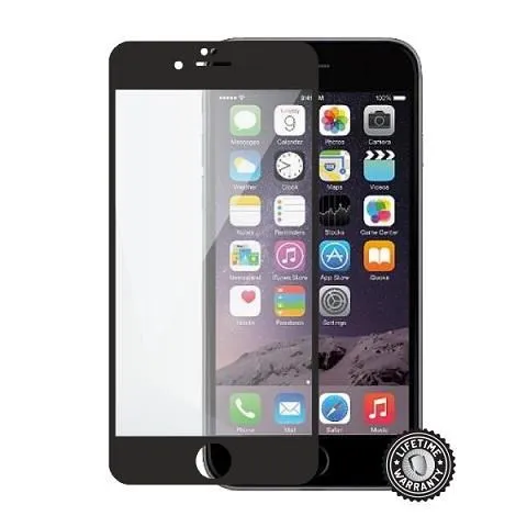 ScreenShield ochrana displeje Tempered Glass pro Apple iPhone 6 Plus / 6S Plus, černá