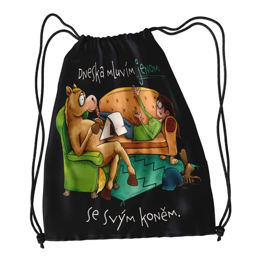 Vak na záda Mluvím jen s koněm