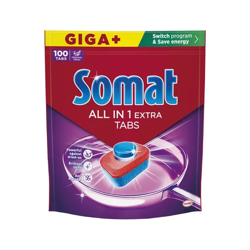 Somat Tablety do myčky All in 1 Extra 100 ks