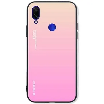 TopQ Xiaomi Redmi Note 7 silikon duhový meruňkový 63890 (Sun-63890)
