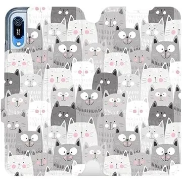 Flipové pouzdro na mobil Huawei Y6 2019 - M099P Kočičky (5903226884629)