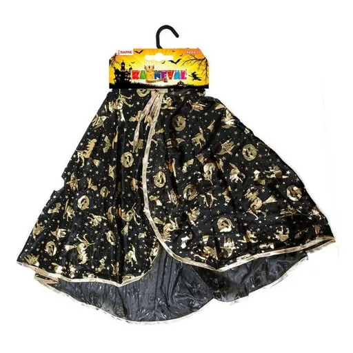 Rappa dětský čarodějnický plášť černý