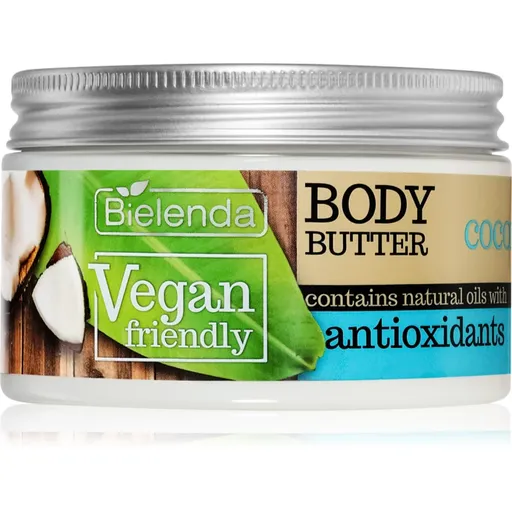Bielenda Vegan Friendly Coconut tělové máslo s hydratačním účinkem 250 ml