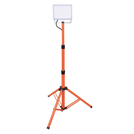 Solight LED reflektor s vysokým stojanem, 50W, 4500lm, 4000K, kabel se zástrčkou, IP65 WM-50W-FVQ