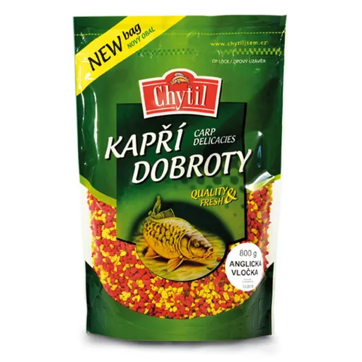 Chytil Anglická vločka 800g - žlutá + červená,Chytil Anglická vločka 800g - žlutá + červená