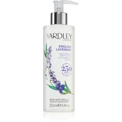 Yardley English Lavender zjemňující tělové mléko 250 ml