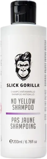 SLICK GORILLA Neutralizační šampon pro blond vlasy (No Yellow Shampoo) 200 ml
