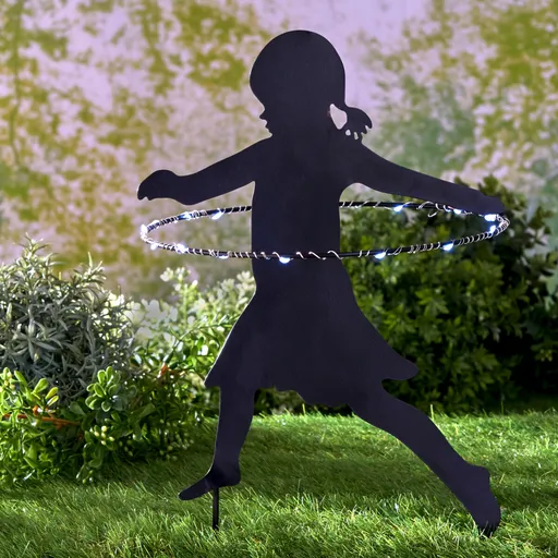 Solární světlo Dívka Hula Hoop