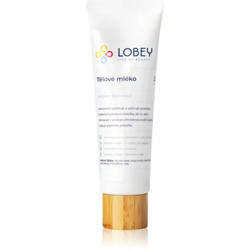 Lobey Body Care Tělové Mléko hydratační tělové mléko 200 ml
