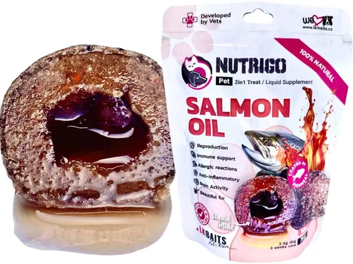 LK Baits Pet Doplněk stravy Nutrigo Dog Supplement Salmon Oil,LK Baits Pet Doplněk stravy Nutrigo Dog Supplement Salmon Oil