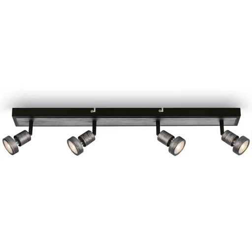 BRILONER LED bodové svítídlo, 64 cm, 4x GU10, 4,9 W, 460 lm, antická stříbrná BRI 2927-044