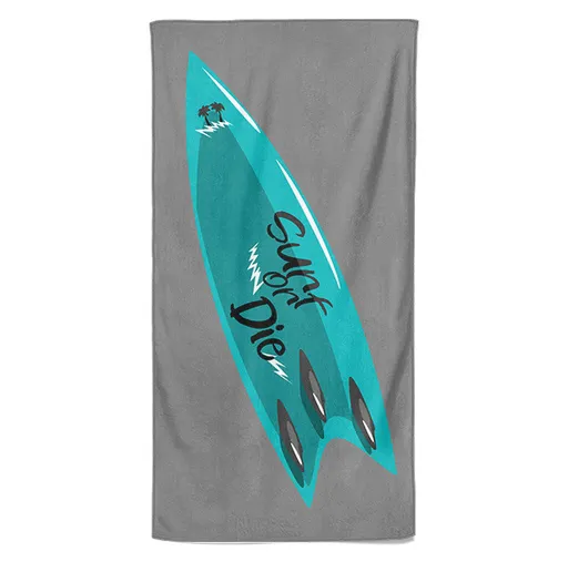 Osuška Surf or die (Velikost osušky: 70x140cm)
