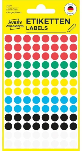 Avery Zweckform 3090 Kulaté značkovací etikety (3090)