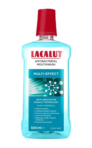 Lacalut Multi Effect micelární ústní voda 500 ml