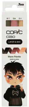 Copic Ciao sada 3ks Warm Palette