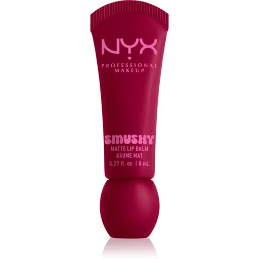 NYX Professional Makeup Smushy Matte Lip Balm balzám na rty s matným efektem odstín Squeeze N' Sizzle 8 ml