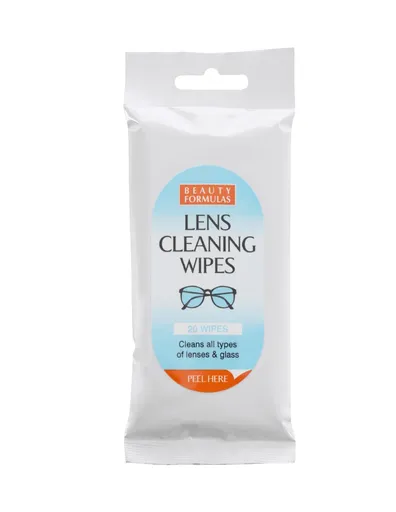 Beauty Formulas Čisticí ubrousky na brýle 20 ks