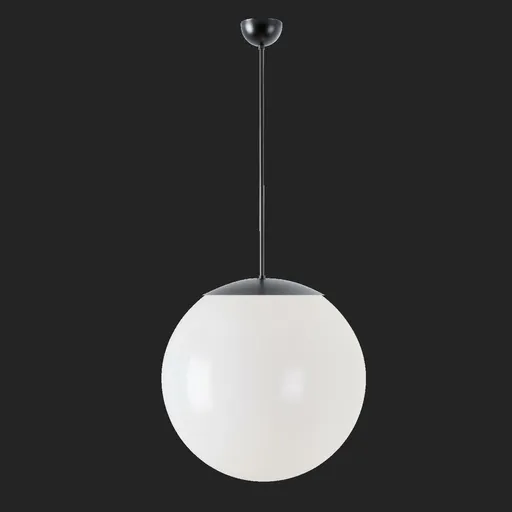 OSMONT ISI64024 ISIS P4 PM závěsné plastové svítidlo černá / bílá IP40 3000 K 41W LED DALI