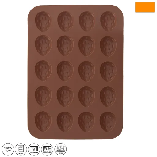 Forma silikonová Ořechy 20 ks