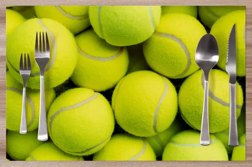 Prostírání Tenisové míčky