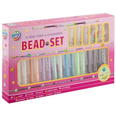 Sada korálků v tubách s příslušenství