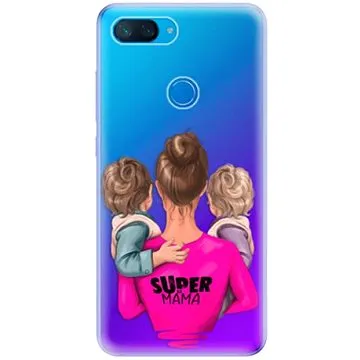 iSaprio Super Mama - Two Boys pro Xiaomi Mi 8 Lite (smtwboy-TPU-Mi8lite)
