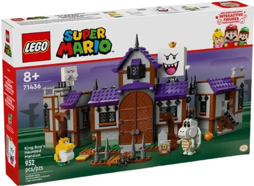 King Boo a strašidelné sídlo - LEGO SUPER MARIO (71436)
