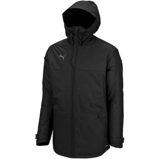 Puma TEAMFINAL PARKA JACKET Pánská bunda, černá, velikost XXL