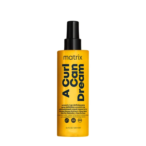 Matrix Definující sprej pro kudrnaté a vlnité vlasy A Curl Can Dream (Scrunch n`go Defining Spray) 250 ml