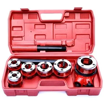 GEKO Sada závitníků na trubky, 6 oček (G01002)