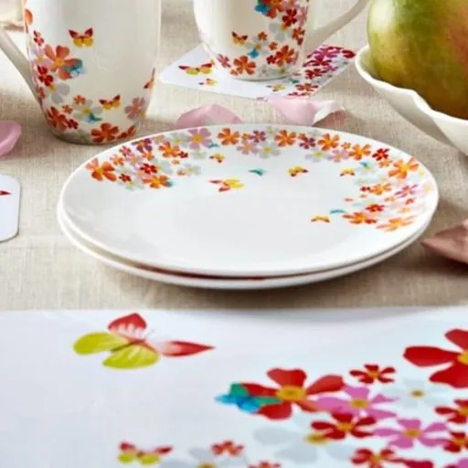 Snídaňový talíř Motýli Basilico