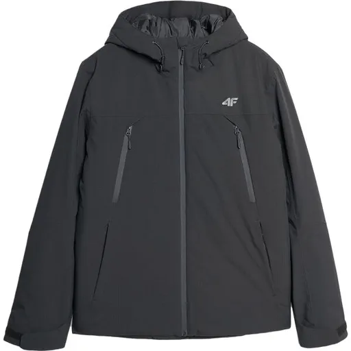 4F TECHNICAL JACKET Pánská zimní bunda, černá, velikost