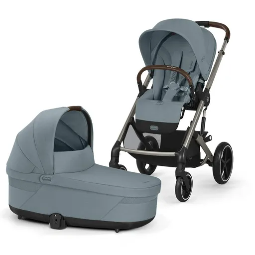 CYBEX Kočárek kombinovaný Balios S Lux Stormy Blue Gold 2024