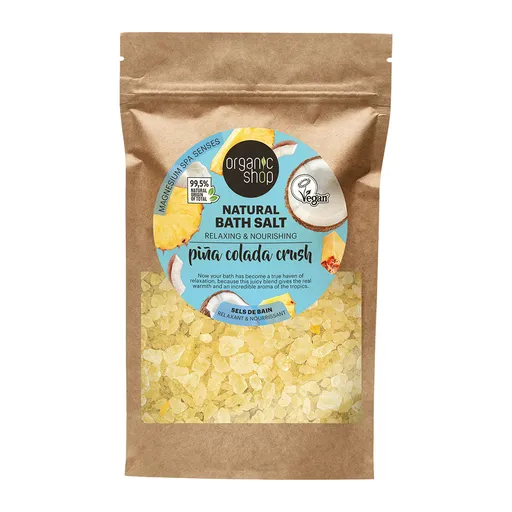 Organic Shop Sůl do koupele Piňa Colada (Natural Bath Salt) 500 g