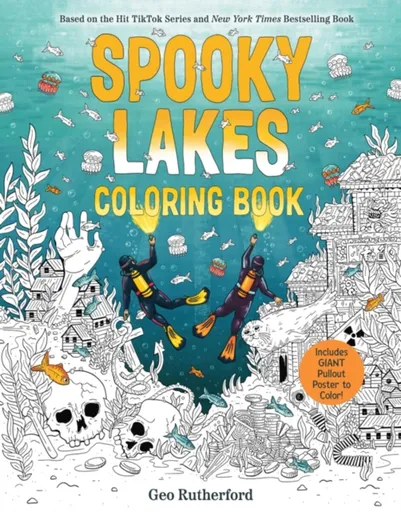 Spooky Lakes Coloring Book - Geo Rutherford