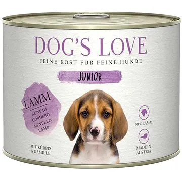 Dog's Love Jehněčí Junior Classic 200g (9120063680245)