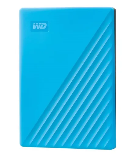 WD My Passport Portable 2TB, Externí HDD, USB 3.0, modrá