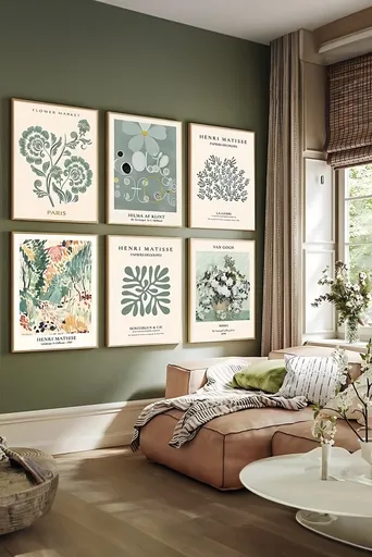 Dekorativní rámovaný obraz (6 kusů) Artsycllct10