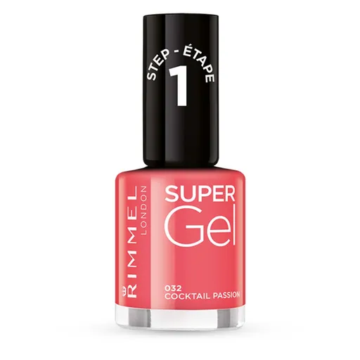 Rimmel Gelový lak na nehty Super Gel (Nail Polish) 12 ml 032 Cocktail Passion