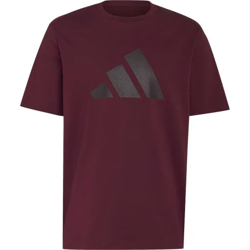adidas DOT LOGO TEE M Pánské triko, vínová, velikost XXL
