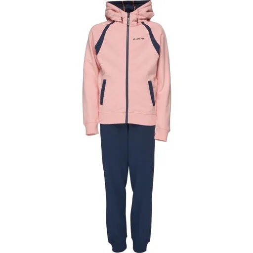 Lotto LENNET Dívčí tepláková souprava, lososová, velikost 164-170
