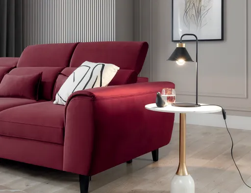 Detmer 20x22x44cm noční 1 černý/zlatý