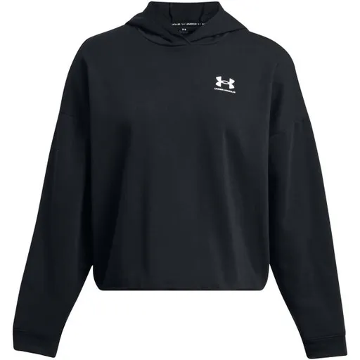 Under Armour RIVAL TERRY Dámská mikina, černá, velikost M