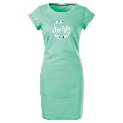 Bontis Šaty Nevěsta LUČNÍ VĚNEC - Mátová | XL