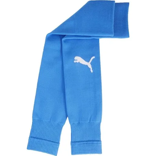 Puma TEAMGOAL SLEEVE SOCK Fotbalové štulpny, modrá, velikost 31-34