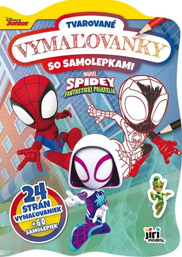 Tvarované maľovanky Spidey