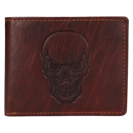 Pánská kožená peněženka Lagen Ulf - hnědá