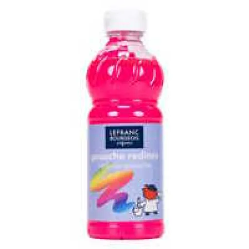 Temperová barva Lefranc Redimix 500ml – 022 Fluo Pink