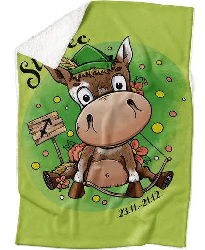 Deka Koňská znamení – střelec (Podšití beránkem: ANO)