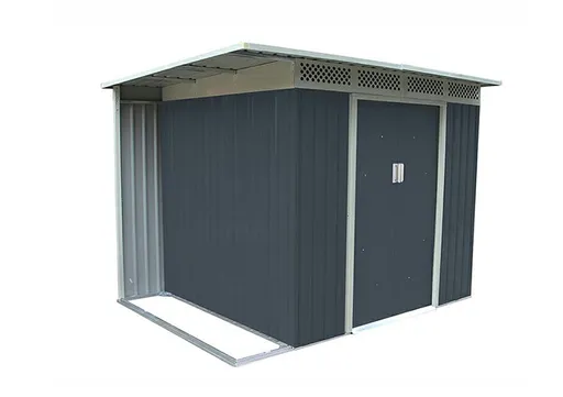 Rojaplast CHESTER A Zahradní domek, 184 x 257 x 142 cm, šedý